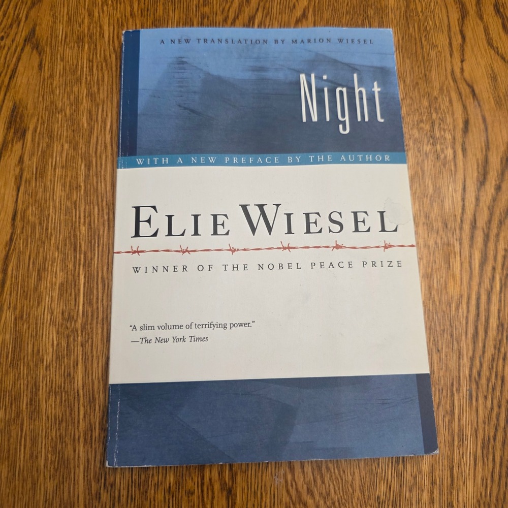 Night by Elie Wiesel Paperback 2006 Marion Wiesel Translation Annotated Copy‎